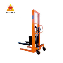 NIULI 1Ton 1.6M Hand Pallet Truck Stacker Hydraulic Manual Forklift for Material Handling